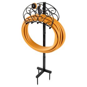 Detachable Freestanding Hose Holder for Outdoor Yard Garden Lawn