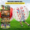 VEVOR Inflatable Bumper Ball 4 FT / 1.2M Diameter, Bubble Soccer Ball, Blow It Up in 5 Min, Inflatable Zorb Ball for Adults or Children (4 FT, Red Dot