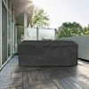 210D Waterproof Outdoor Furniture Cover Windproof Dustproof Patio Furniture Protector Oxford Cloth Garden 3XL Size