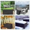 210D Waterproof Outdoor Furniture Cover Windproof Dustproof Patio Furniture Protector Oxford Cloth Garden 3XL Size