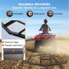 VEVOR Driveway Drag 66" Width, Tow Behind Drag Harrow 35" Length, 4" Height, Driveway Tractor Harrow with 2 Adjustable Bars, Heavy Duty Steel, Drivewa