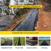 VEVOR Weed Barrier Landscape Fabric, 6 x 250 ft, 4.1 Oz Premium Woven Ground Cover, Heavy Duty PP Material & Easy Setup, Weed Control for Outdoor Gard