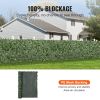 VEVOR Ivy Privacy Fence, 96 x 72 in Artificial Green Wall Screen, Greenery Ivy Fence with Mesh Cloth Backing and Strengthened Joint, Faux Hedges Vine